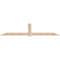 Ekena Millwork Eugene Smooth Timber Gable Bracket, Douglas Fir, 96"W x 28"H x 1 1/2"D x 5 1/2"F, 7/12 Pitch GBW096X28X0206EUG00SDF - alternate 4